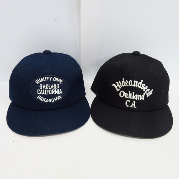 実際に弊社で買取させて頂いたHIDE AND SEEK/ハイドアンドシーク BackChannel/バックチャンネル ベースボールキャップ等 4点セットの画像 1枚目