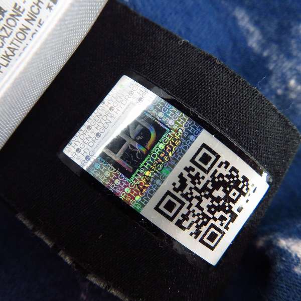 実際に弊社で買取させて頂いた HYDROGEN/ハイドロゲン メキシカンスカル/総スター柄 プリント ハーフスリーブ/半袖 Tシャツ/カットソー XLの画像 4枚目