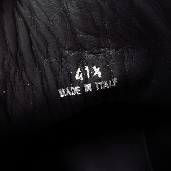 実際に弊社で買取させて頂いたJIMMY CHOO/ジミーチュウ CASH スタースタッズ レザースニーカー/41.5の画像 5枚目