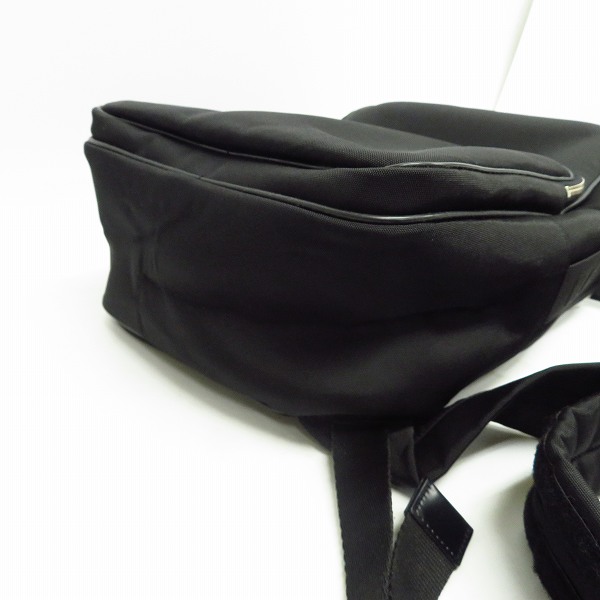 実際に弊社で買取させて頂いたdunhill/ダンヒル 斜め掛け リュックサック/バックパック ブラックの画像 2枚目