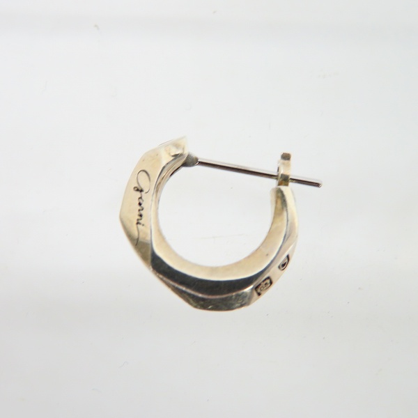 実際に弊社で買取させて頂いたGARNI/ガルニ Crockery pierce/クロッケリーピアス SV925の画像 1枚目