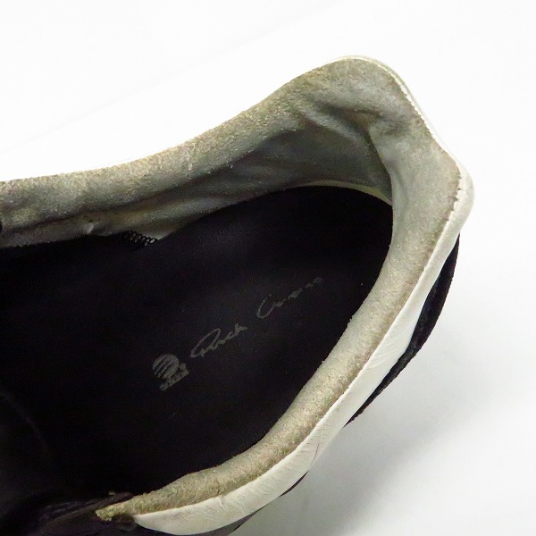 実際に弊社で買取させて頂いた【ジャンク】リックオウエンス×アディダス スプリングブレード ローカットスニーカー B24016/26.5 の画像 4枚目