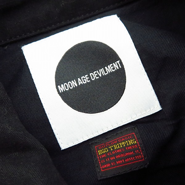 実際に弊社で買取させて頂いた【未使用】Moonage Devilment/ムーンエイジデビルメント Embroidery Over Military Jacket/mjk-0211/44の画像 2枚目