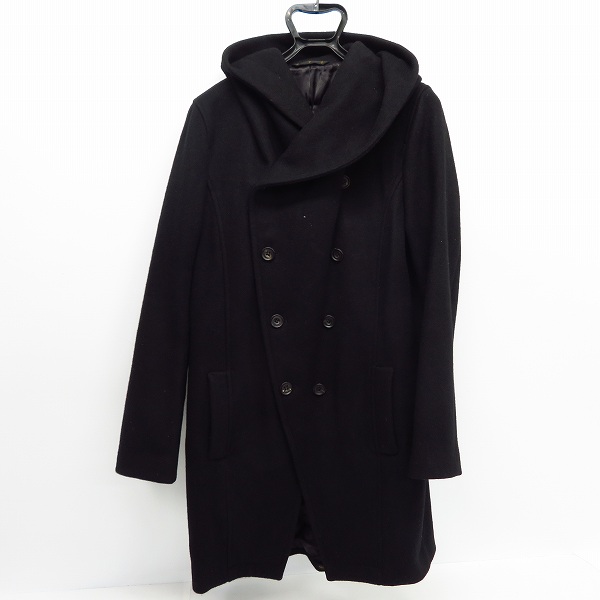 実際に弊社で買取させて頂いたato/アトウ ウール混コート フード AM13D-C14/48