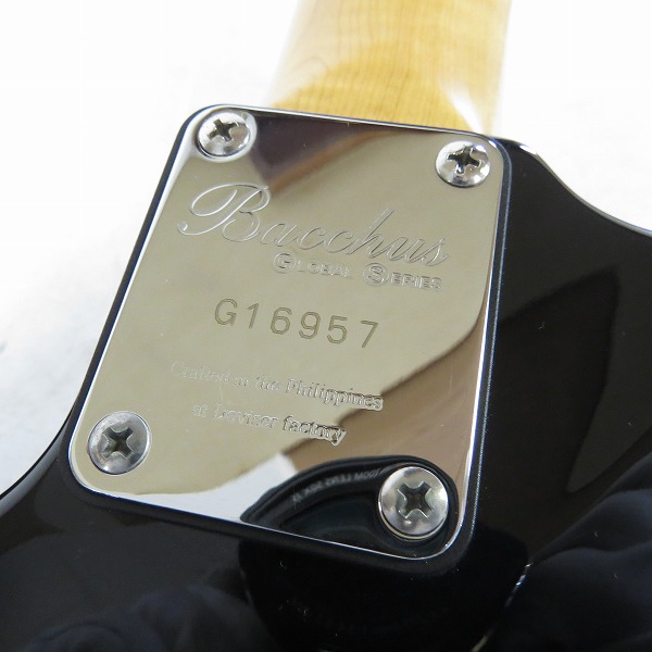 実際に弊社で買取させて頂いた★Bacchus バッカス WL-435 ジャズベースタイプ エレキベースの画像 7枚目