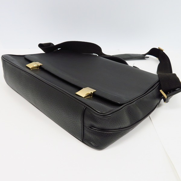 実際に弊社で買取させて頂いたdunhill/ダンヒル レザー ショルダーバッグの画像 2枚目