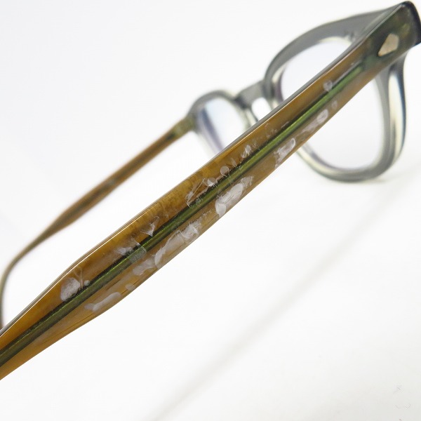実際に弊社で買取させて頂いたTART OPTICAL/タートオプティカル ヴィンテージ/ビンテージ 度入り メガネフレーム/アイウェア/眼鏡の画像 7枚目