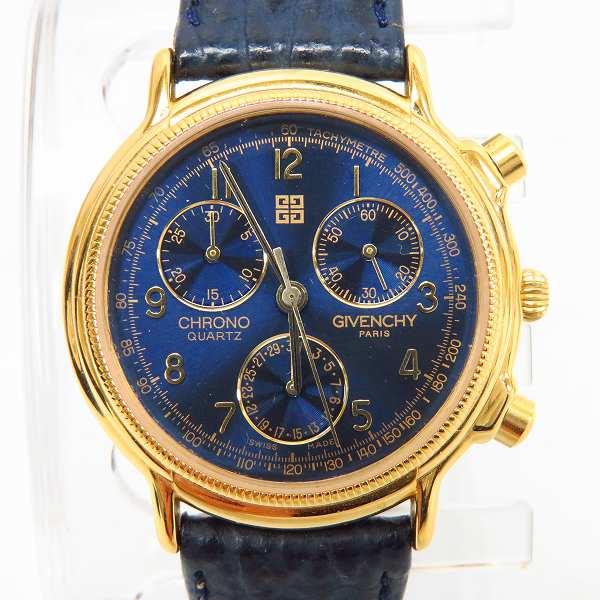実際に弊社で買取させて頂いたGIVENCHY/ジバンシー PACIFIC/クォーツ 腕時計 の画像 1枚目
