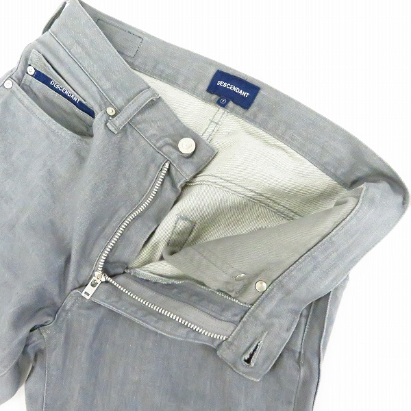 実際に弊社で買取させて頂いたDESCENDANT/ディセンダント スリムデニムパンツ/ジーンズ/1の画像 2枚目