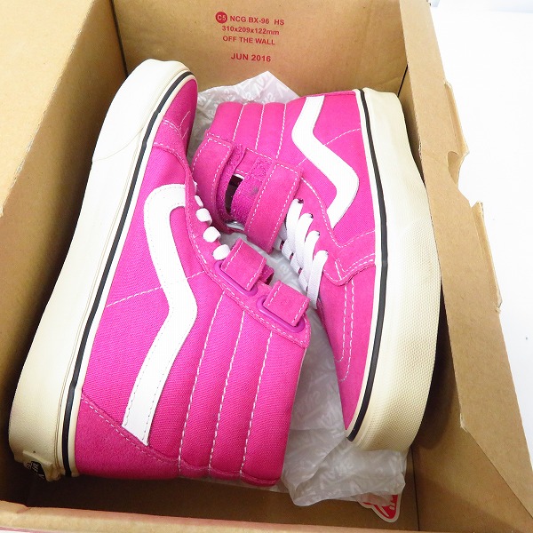VANS/バンズ SK8-HI/スケートハイ REISSUE V/ベルクロ