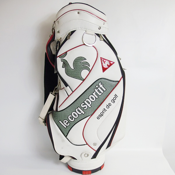 実際に弊社で買取させて頂いたLe coq sportif/ルコックスポルティフ 9型47インチ対応キャディバッグの画像 3枚目