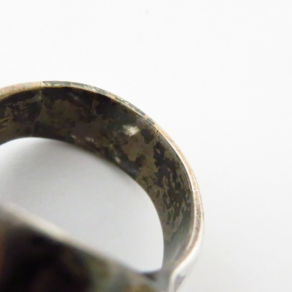 実際に弊社で買取させて頂いたCRAZY PIG/クレイジーピッグ CARCAS/カーカス スカルリング 25号の画像 8枚目