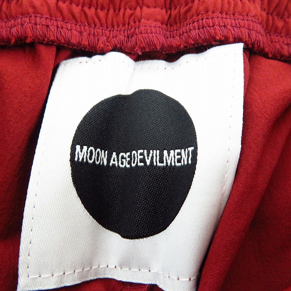 実際に弊社で買取させて頂いたMoonage Devilment/ムーンエイジデビルメント Embroidery Sarouel Track Pants/mpt-0147/00の画像 2枚目