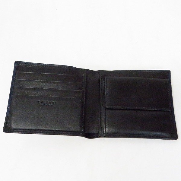 実際に弊社で買取させて頂いたBVLGARI/ブルガリ SERPENTI SCAGLIE MAN 二つ折り財布の画像 3枚目