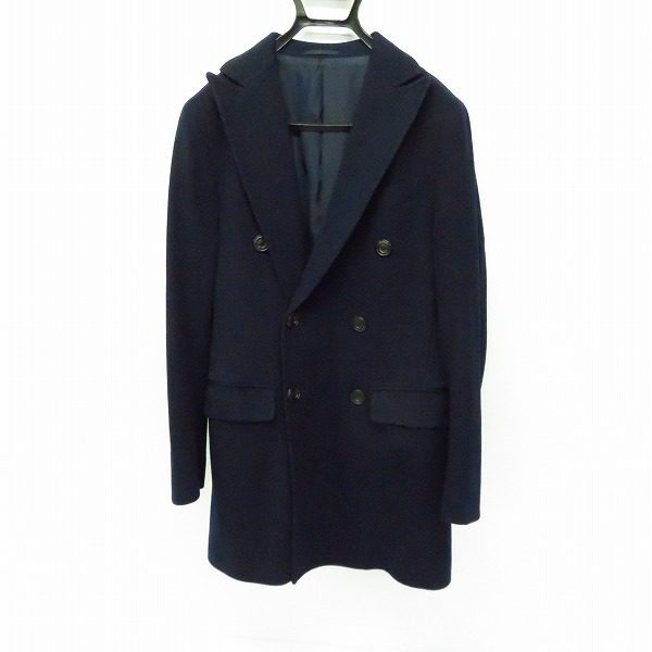 実際に弊社で買取させて頂いたEDIFICE/エディフィス ウール Pコート/42