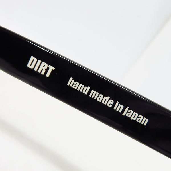 実際に弊社で買取させて頂いたEFFECTOR×DIET BUTCHER SLIM SKIN/エフェクター×ダイエットブッチャースリムスキン DIRT BKST 眼鏡/メガネフレームの画像 5枚目