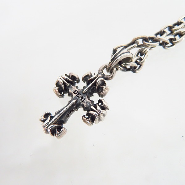 実際に弊社で買取させて頂いたDEAL DESIGN/ディールデザイン ペンダント タイニーリリークロス w/チェーンの画像 1枚目