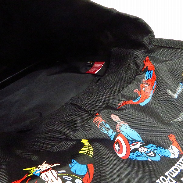 実際に弊社で買取させて頂いた【未使用】Manhattan Portage/マンハッタンポーテージ MARVEL/マーベル コラボバックパック/リュックの画像 3枚目