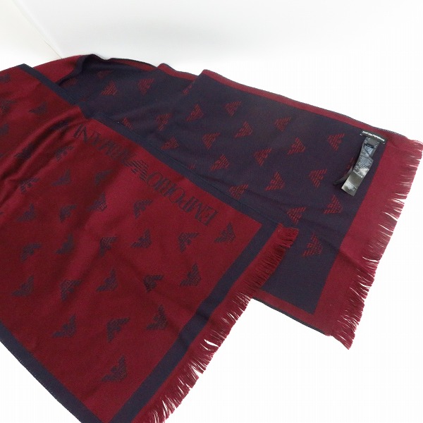 実際に弊社で買取させて頂いたEMPORIO ARMANI/エンポリオアルマーニ マフラー/ストールの画像 5枚目