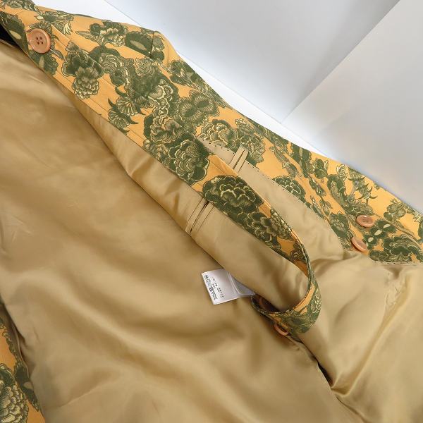 実際に弊社で買取させて頂いたDRIES VAN NOTEN/ドリスヴァンノッテン 花柄 ダブルボタン ジャケット 73-07-81-07002/46の画像 2枚目