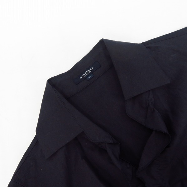 実際に弊社で買取させて頂いたBURBERRY LONDON/バーバリー ロンドン フリルシャツ/ドレスシャツ 38/40 2点セットの画像 5枚目