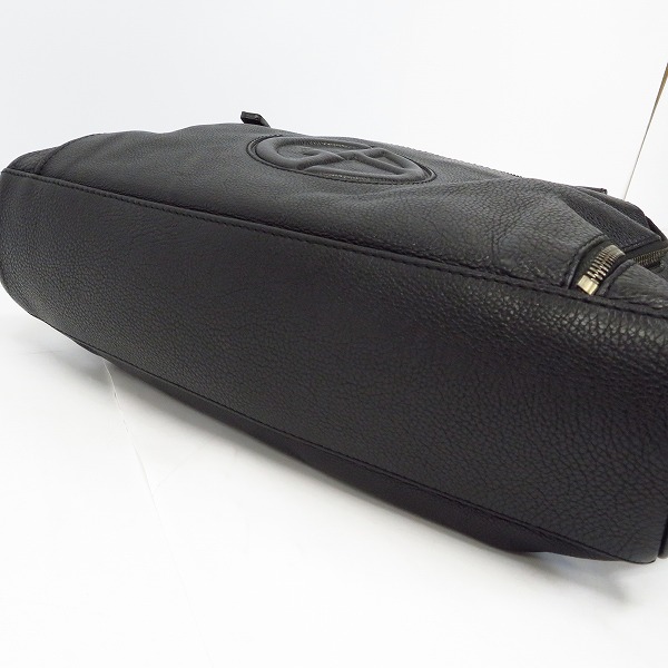 実際に弊社で買取させて頂いたGIORGIO ARMANI/ジョルジオアルマーニ レザートートバッグ YGM955の画像 2枚目