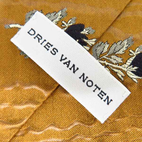 実際に弊社で買取させて頂いたDRIES VAN NOTEN/ドリスヴァンノッテン シルクネクタイの画像 3枚目