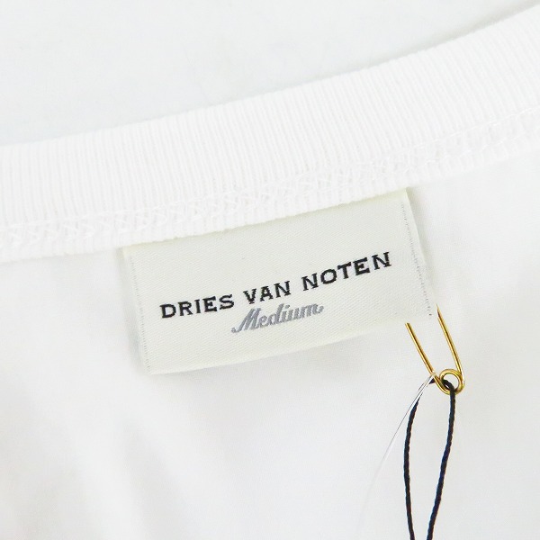 実際に弊社で買取させて頂いた【未使用】DRIES VAN NOTEN/ドリスヴァンノッテン 19AW HAGAN 8606 M.K JERSEY/切替え長袖シャツ/Mの画像 2枚目