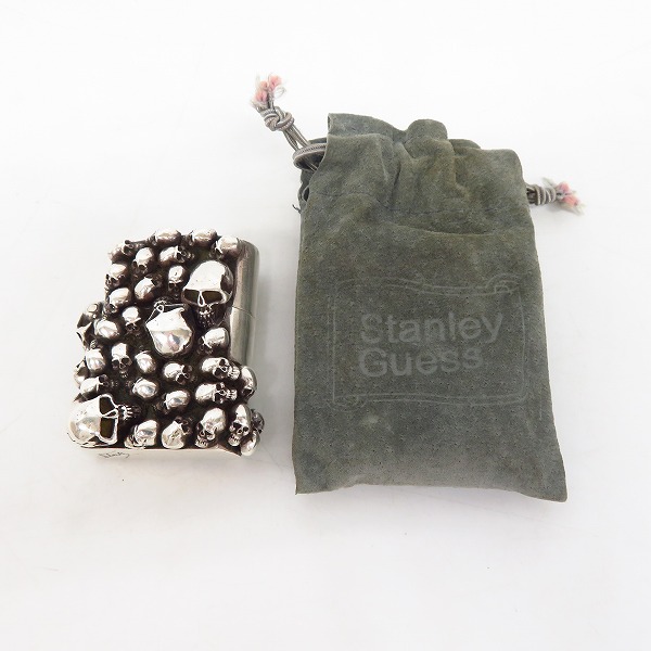実際に弊社で買取させて頂いたSTANLEY GUESS/スタンリーゲス マルチスカルZIPPO/ラージの画像 7枚目