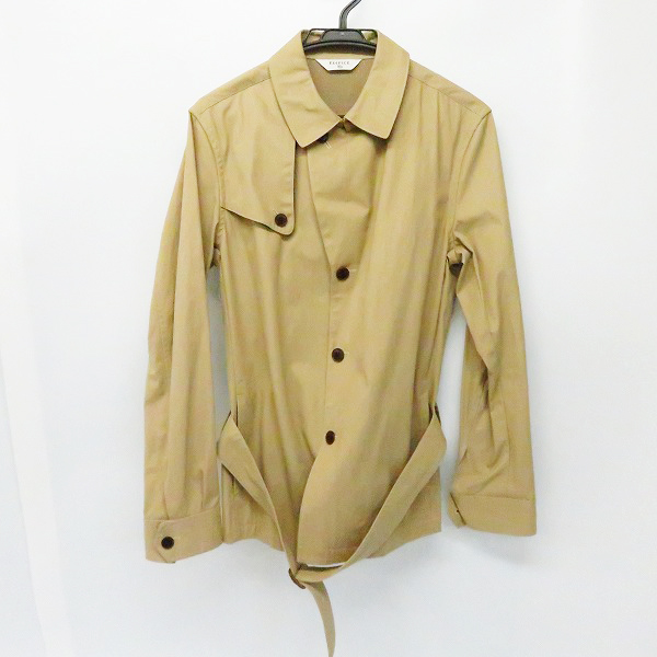 実際に弊社で買取させて頂いたEDIFICE/エディフィス コットントレンチコート/40