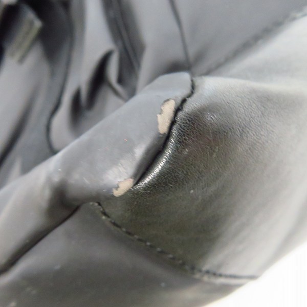 実際に弊社で買取させて頂いたHYDROGEN/ハイドロゲン バッグ/リュック/バックパック 2WAY ブラックの画像 5枚目