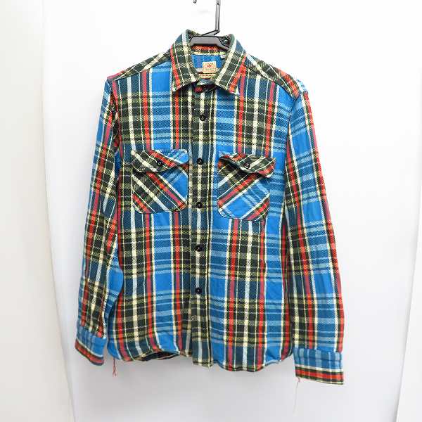 実際に弊社で買取させて頂いたSUGAR CANE/シュガーケーン チェック柄 ワークシャツ　SC25527/S