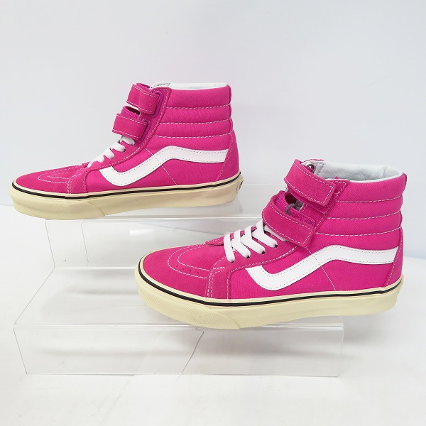 Vans バンズ Sk8 Hi スケートハイ Reissue V ベルクロ ハイカットスニーカー ピンク 23 5の買取実績 ブランド買取専門店リアルクローズ リアクロ
