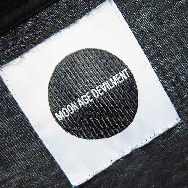 実際に弊社で買取させて頂いたMoonage Devilment/ムーンエイジデビルメント CK-Embroidery Over L/S T-Shirt ブラック MCS-0575/44の画像 2枚目