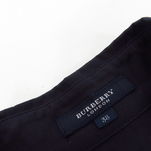 実際に弊社で買取させて頂いたBURBERRY LONDON/バーバリー ロンドン フリルシャツ/ドレスシャツ 38/40 2点セットの画像 2枚目