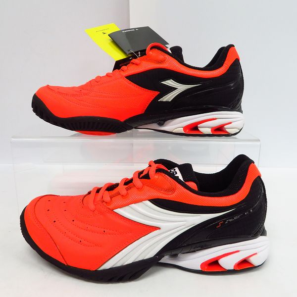 実際に弊社で買取させて頂いた【未使用】DIADORA/ディアドラ S.STAR K Ⅱ AG/スピードスター K2 テニスシューズ 155178/24.5cmの画像 3枚目