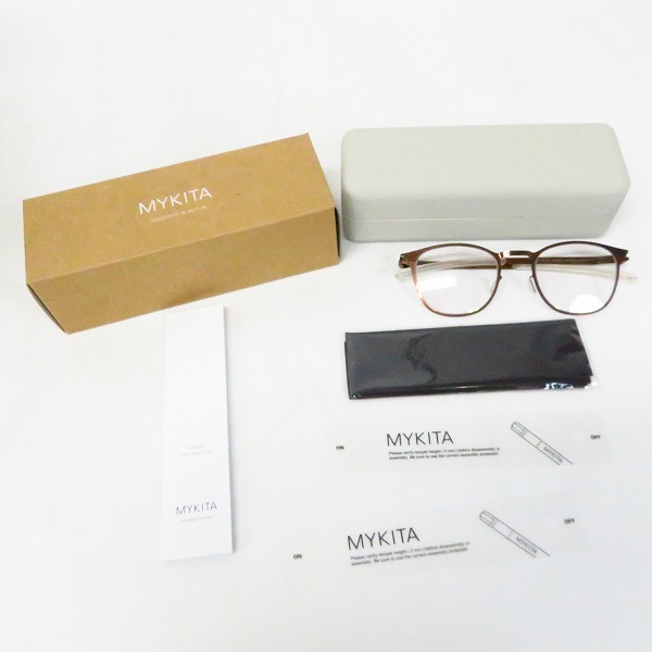 実際に弊社で買取させて頂いたMYKITA/マイキータ DECADES COLTRANE メガネフレーム col. 252/SHINYCOPPERの画像 7枚目