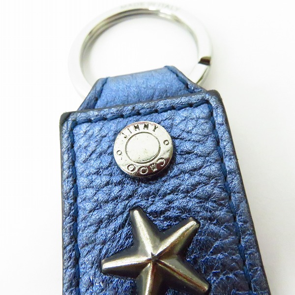 実際に弊社で買取させて頂いたJIMMY CHOO/ジミーチュウ WARWICK キーリング/キーホルダー の画像 3枚目