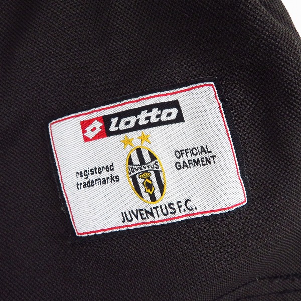 実際に弊社で買取させて頂いたlotto/ロット ユベントス 01/02 ホーム 半袖 ユニフォーム/XLの画像 5枚目