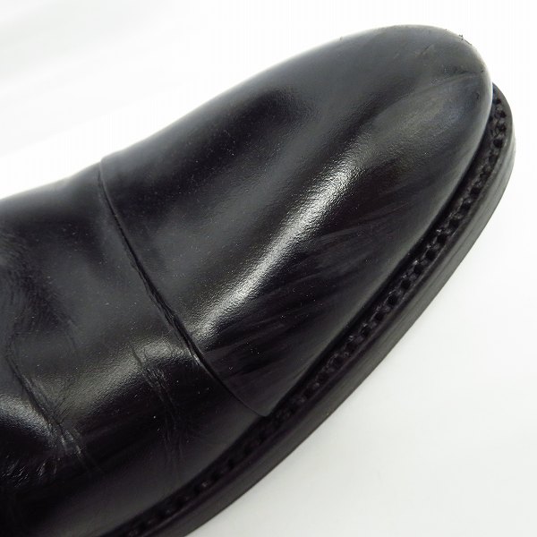 実際に弊社で買取させて頂いたALFREDO BANNISTER IN/アルフレッドバニスターイン ブーツ サイドジップ black/39の画像 6枚目