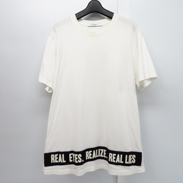 実際に弊社で買取させて頂いたGIVENCHY/ジバンシィ REAL EYES Tシャツ 17J 7133 651/XS 