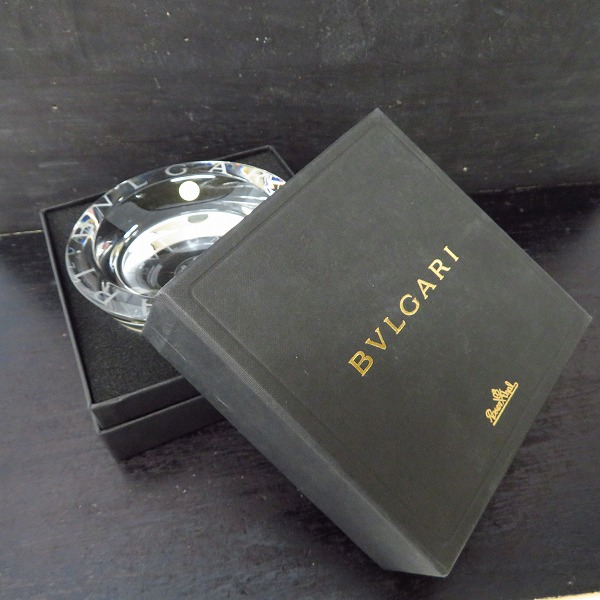 実際に弊社で買取させて頂いたBVLGARI/ブルガリ ローゼンタール 灰皿 クリスタルの画像 5枚目
