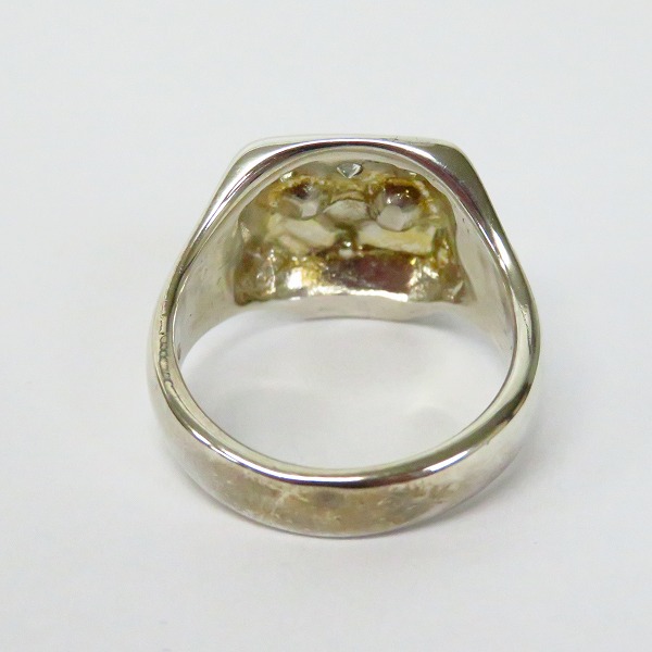 実際に弊社で買取させて頂いたFLASH POINT/フラッシュポイント ジムスカルリング ルビー/C-MAG 18.5号の画像 3枚目