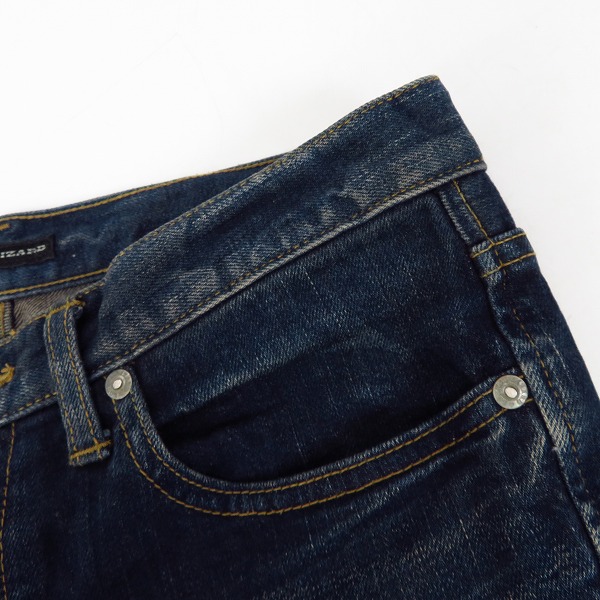 実際に弊社で買取させて頂いたLounge Lizard/ラウンジリザード ストレート デニムパンツ インディゴブルー/2の画像 6枚目