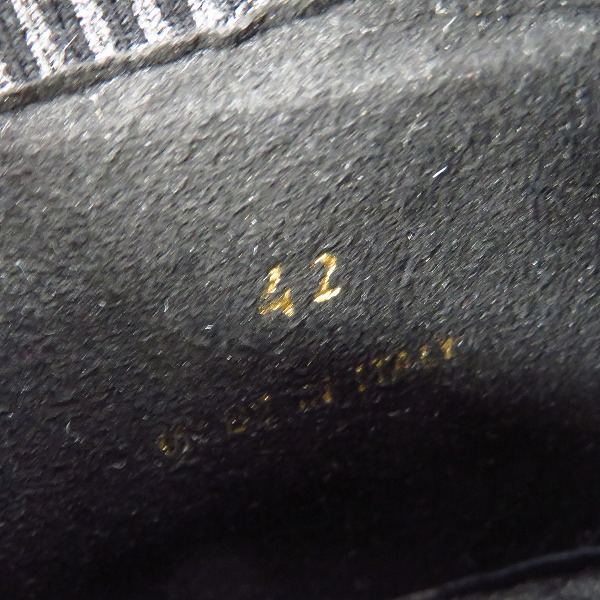 実際に弊社で買取させて頂いたJIMMY CHOO/ジミーチュウ NORWAY/M ニットスニーカー/42の画像 5枚目