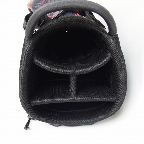 実際に弊社で買取させて頂いたLe coq sportif/ルコックスポルティフ 軽量 9.5型47インチ対応スタンドキャディバッグ QQBLJJ05/アイアンHC付の画像 6枚目