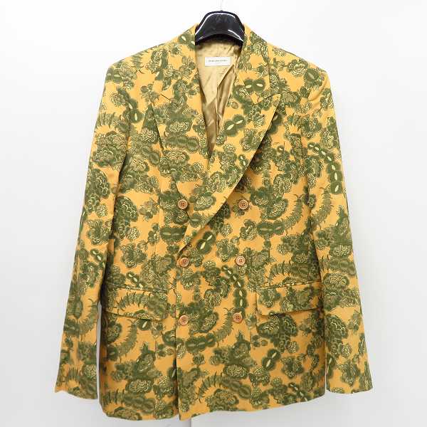 実際に弊社で買取させて頂いたDRIES VAN NOTEN/ドリスヴァンノッテン 花柄 ダブルボタン ジャケット 73-07-81-07002/46