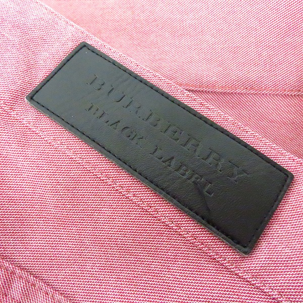 実際に弊社で買取させて頂いたBURBERRY BACKLABEL/バーバリー ブラックレーベル ズボン ピンク 79の画像 3枚目