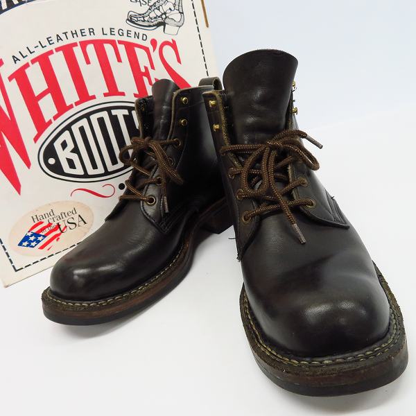 実際に弊社で買取させて頂いたWHITE'S BOOTS/ホワイツブーツ セミドレスブーツ ブラック 2332MU/8E