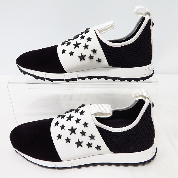 実際に弊社で買取させて頂いたJIMMY CHOO/ジミーチュウ OAKLAND/M スタースタッズ スニーカー/スリッポン/41.5の画像 3枚目